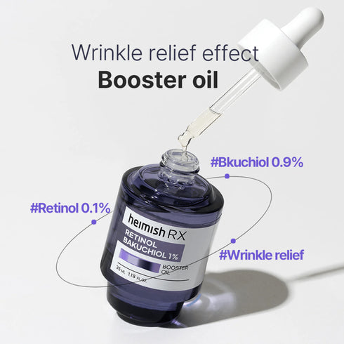 RX Retinol Bakuchiol Booster Oil, 35ml - WowSkin Romania
